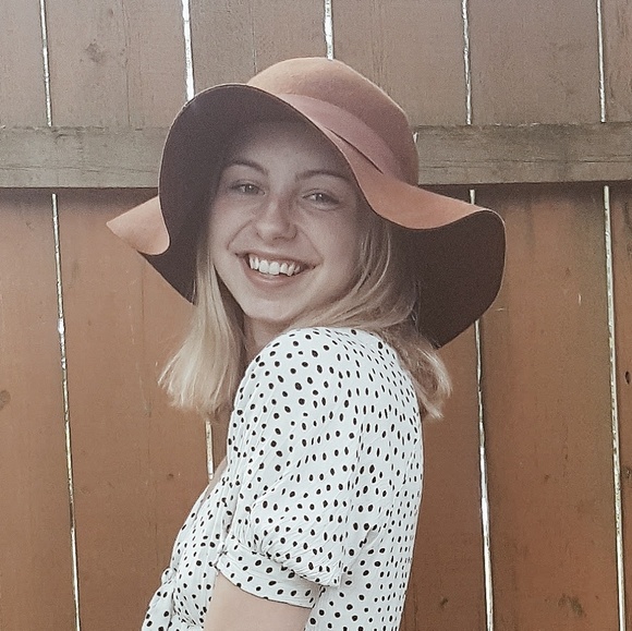 Topshop Accessories - TOPSHOP Brown Wool Floppy Hat